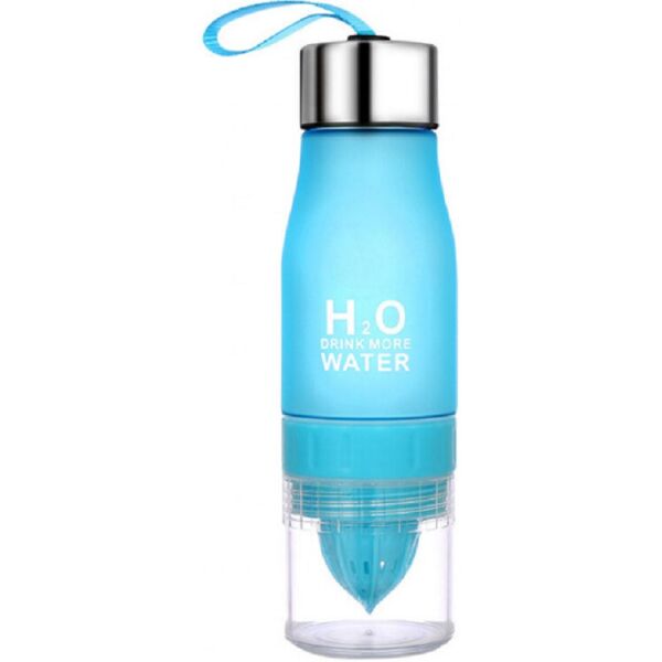 

Бутылка соковыжималка H2O голубая