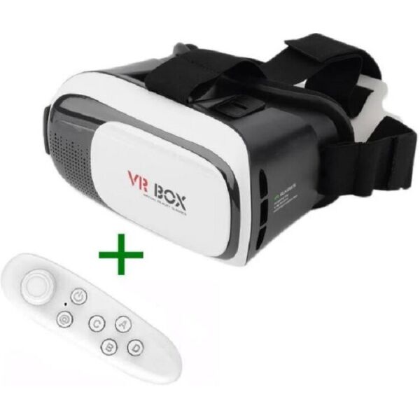 Акція на 3D шлем виртуальной реальности c джойстиком VR BOX 2.0 Виртуальные очки для смартфона від Allo UA
