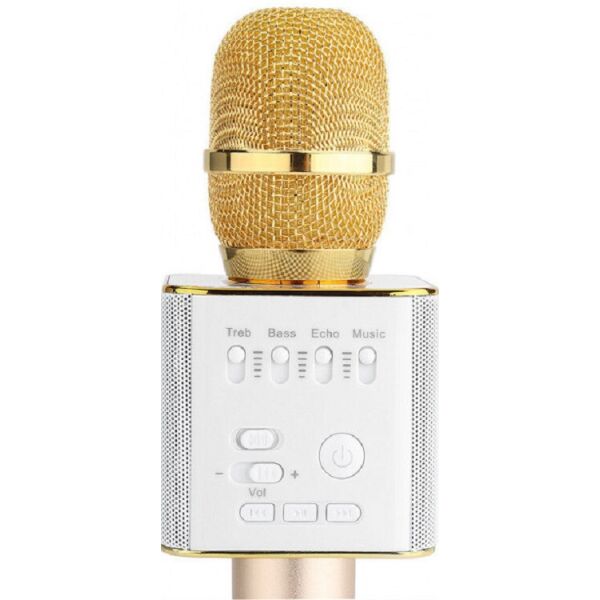 

Портативный Микрофон DM Karaoke Q9 Беспроводной Микрофон Для Караоке