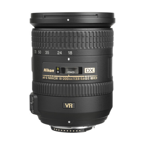 

Объектив Nikon AF-S DX Nikkor 18-200mm f/3,5-5,6G ED VR II