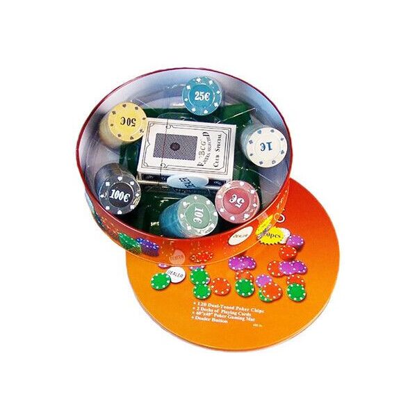 

Набор для Игры в Покер Poker Chips 120 Фишек