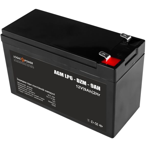 

Тяговый свинцово-кислотный аккумулятор LogicPower 6-DZM-9 Ah