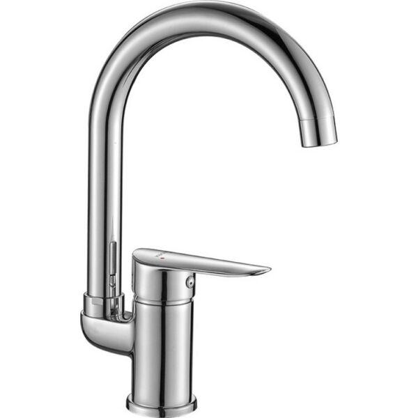 

Смеситель для мойки KUCHINOX CENTO, стоячий с изливом U, хром, BKC_068D