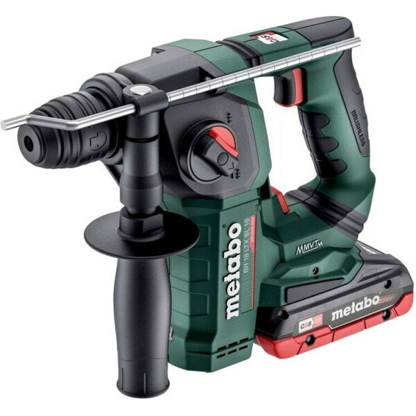 

Аккумуляторный перфоратор Metabo BH 18 LTX BL 16 (2x2Ah) MetaBox (600324500)