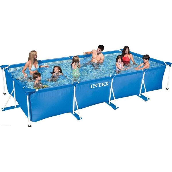 

Бассейн каркасный INTEX 28273 прямоугольный 450 x 220 x 84 см голубой