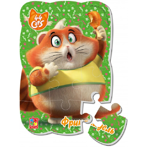 

Пазлы магнитные А5 Vladi Toys 44 Cats. Фрикадель VT3205-84 (укр)