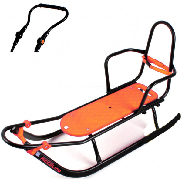 

Piccolino Black Edition + orange с ручкой-толкателем и подножки (adpb19-15-0325)