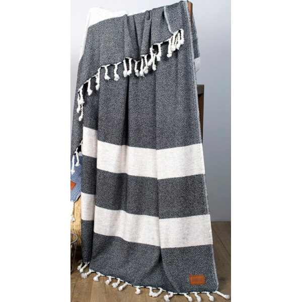 

Плед-накидка Barine - Wool Rice 125*175