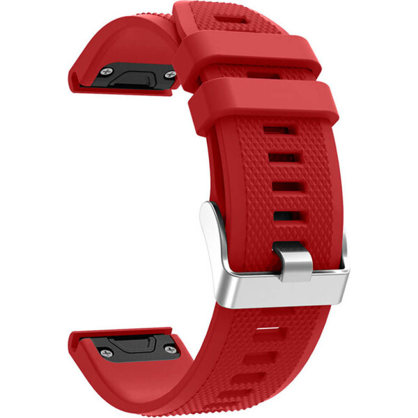 

Силиконовый ремешок для GARMIN QuickFit 22 Dots Silicone Band Red