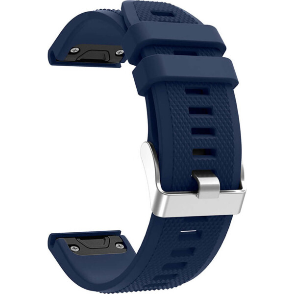 

Силиконовый ремешок для GARMIN QuickFit 22 Dots Silicone Band Dark Blue