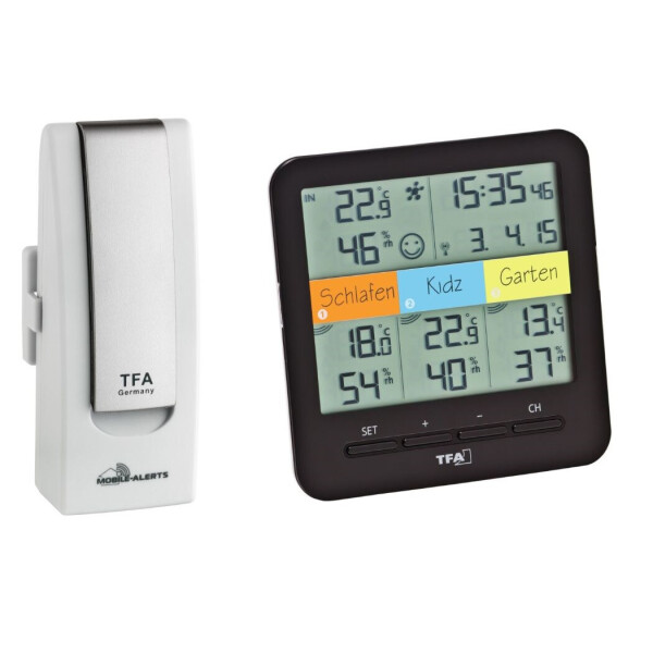 

Термогигрометр для смартфонов TFA "Klima@Home" WeatherHub(31400702)