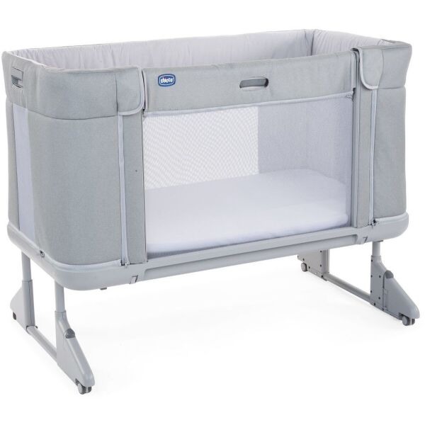 

Детская кровать 3 в 1 Chicco Next2Me Forever, кол.19 светло-серое (79650.19)