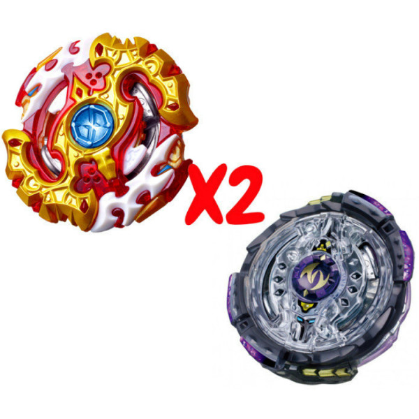

Набор волчков BEYBLADE (Бейблейд) Spriggan Requiem B-100 (Спрайзен Реквием) VS Nemesis B-102 (Немесис) с пускателями