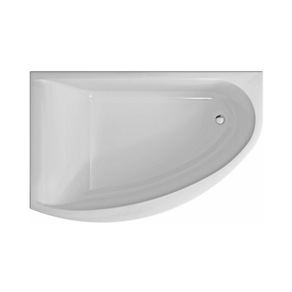 

Ванна KOLO MIRRA 170х110 см с сифоном Viega (с ножками) левая, XWA3371000+285357