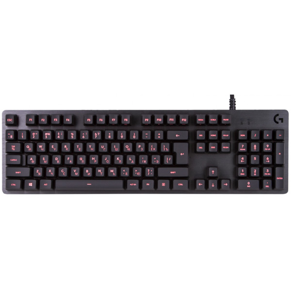 

Клавиатура Logitech G413 Carbon/Red USB (920-008309)