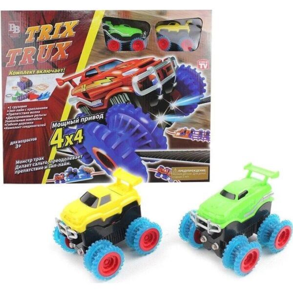 

Канатный конструктор автотрек светящийся в темноте Magic Trix Trux