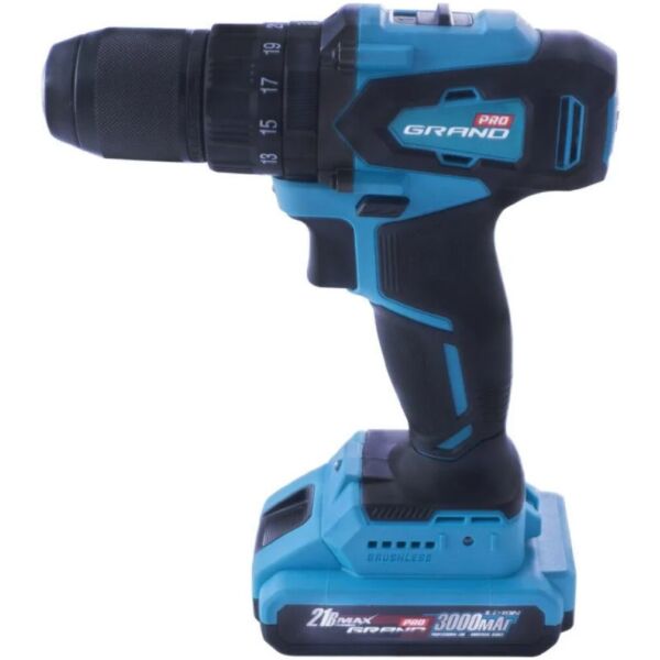 

Шуруповерт аккумуляторный Grand - ДА-21UBL PRO