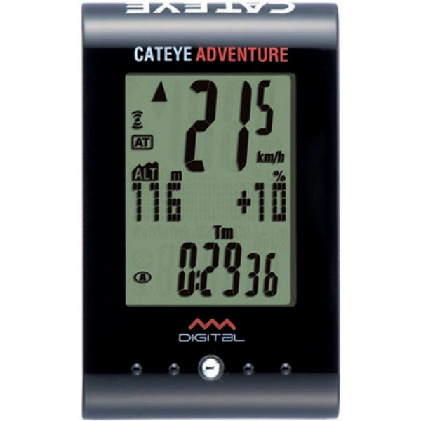 

Велокомпьютер CATEYE Adventure Wireless black (13160018)