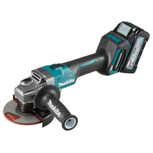 

Аккумуляторная угловая шлифмашина (болгарка) Makita GA008GM201 + кейс Makpac