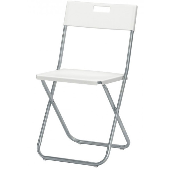 

IKEA GUNDE складной белый (602.177.99)