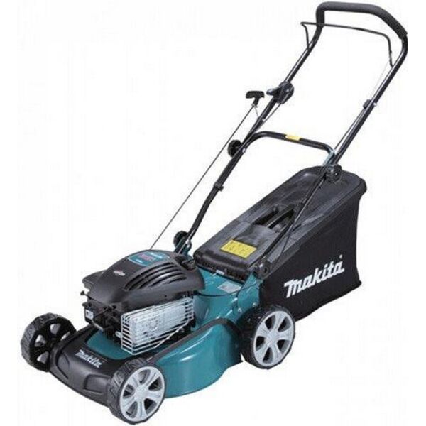 

Газонокосилка Makita PLM 4120 N бензиновая, 1,9 кВт / 2,7 л.с, нож 41 см, пластина для мульчирования