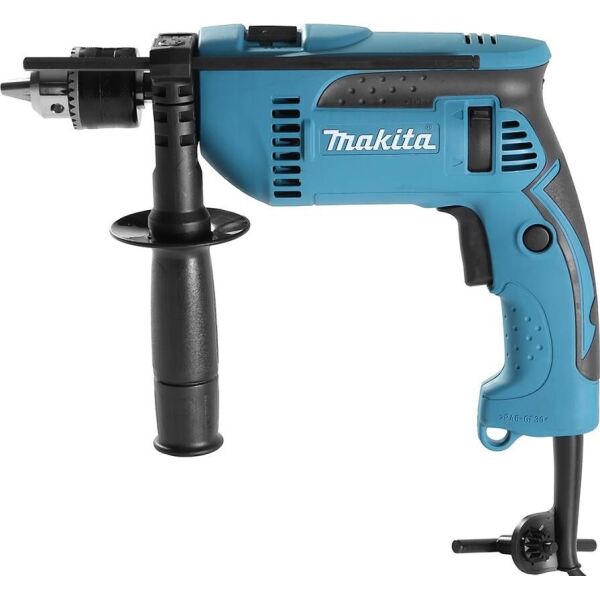 

Дрель ударная Makita HP1640, 680Вт, 13мм, 0 - 2.800 мин-1, 2.0кг