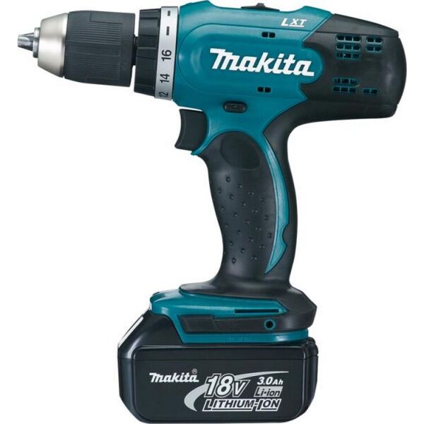

Шуруповерт-дрель аккумуляторный Makita DDF453SFX7, 18В, 3.0Ач х 1, LXT 18