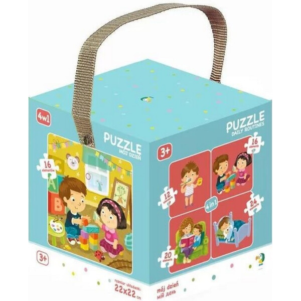 

Пазл DoDo Toys DoDo 4в1 "Мой День" 300130