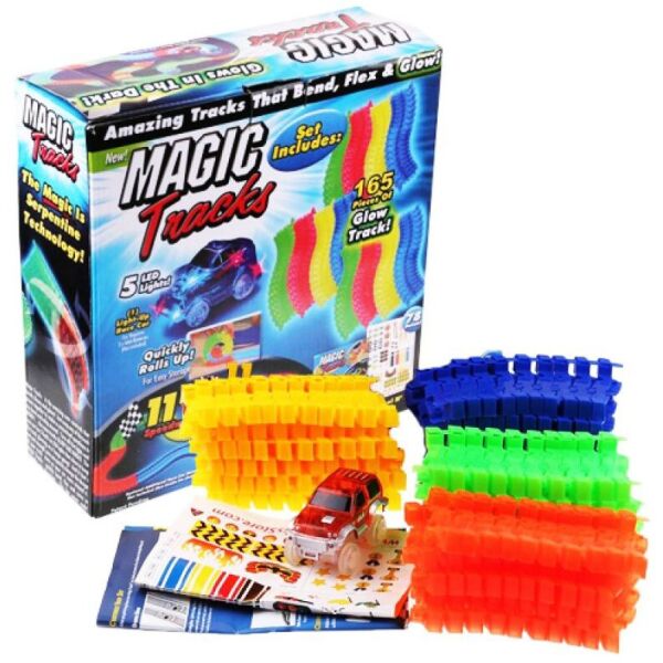 

Игрушечная дорога MAGIC RACING TRACK 165 деталей DL60