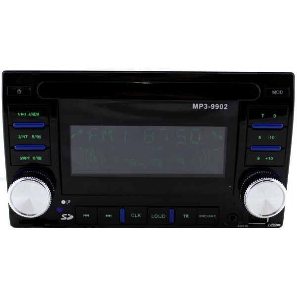 

Автомагнитола MP3 / USB / AUX / FM 9902 2DIN с евро разъемом