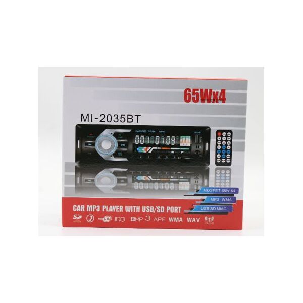 

Автомагнитола MP3 2035 BT ISO+BT