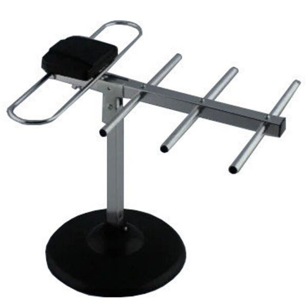 

Телевизионная антенна ANT 202 L 26CM W кабель 5M RG6