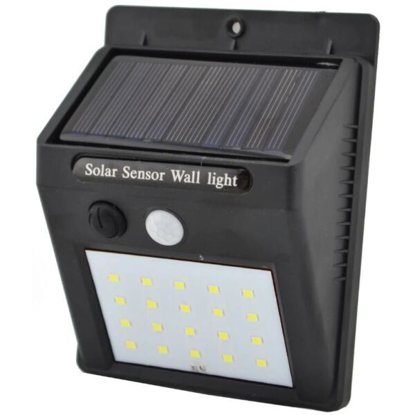 

Навесной фонарь с датчиком движения 609 + solar 25 Led (немного мятая упаковка)