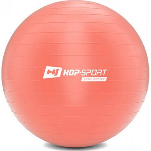 

Фитбол Hop-Sport 45 см розовый + насос 2020 (5902308223455-1)