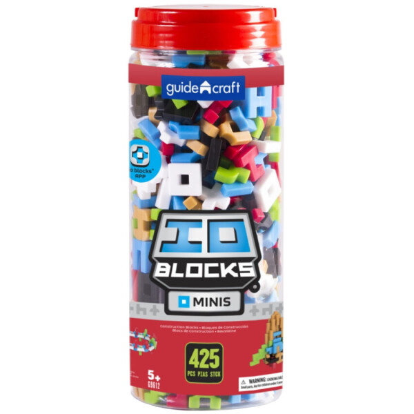 

Конструктор Guidecraft IO Blocks Minis, 425 деталей (G9612)