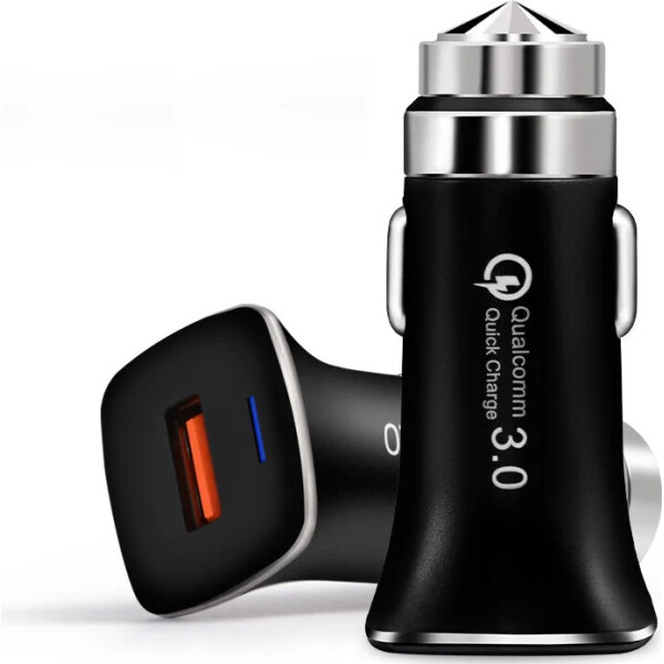 

Автомобильное зарядное устройство Hoco CQC-100 1 USB, 3.1A Black