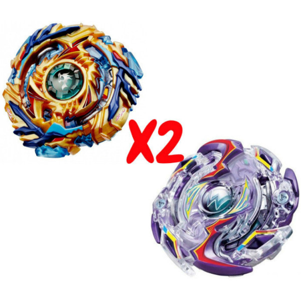 

Набор волчков BEYBLADE (Бейблейд) Drain Fafnir B-79 (Драин Фафнир) VS Wild Wyvern B-41 (Вайлд Вайврон) с пускателями