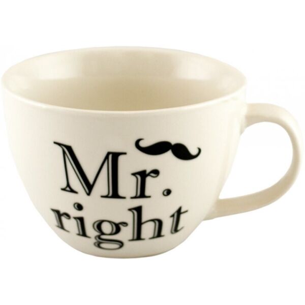 

Чашка "Mr. right" 520мл. Артикул: 21-279-083. TM Keramia.