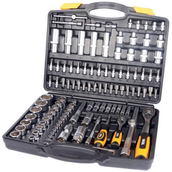

Набор торцевых головок Mastertool 1/4" и 1/2" Cr-V 111 шт (78-5111)