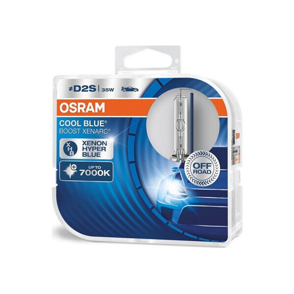 

Лампа ксенонова Osram D2S 66240CBB-DUO COOL BLUE BOOST