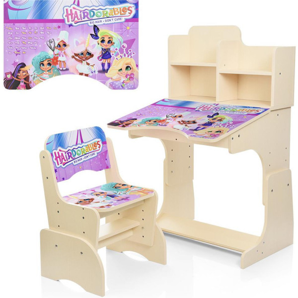 

Парта Bambi Девочки W 2071-72-1 Light Wood (W 2071-72)