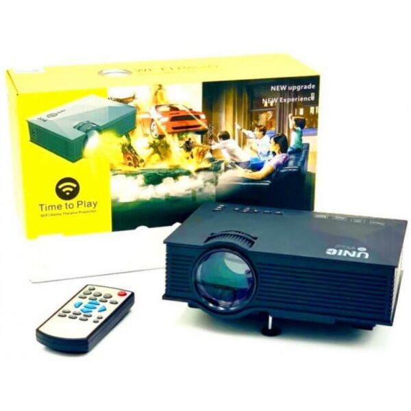 

Многофункциональный WIFI проектор UNIC UC68 1080P HD, домашний HDMI медиаплеер