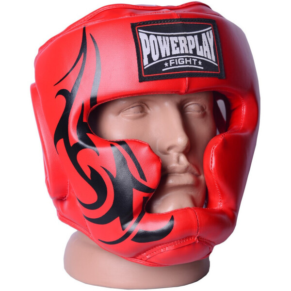 

Боксерский шлем тренировочный PowerPlay 3043 красный XS