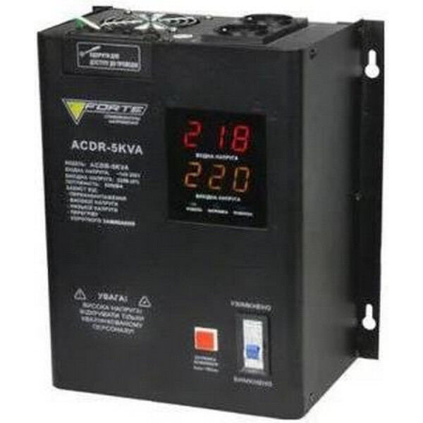 

Стабилизатор напряжения Forte ACDR-5kVA (31065)