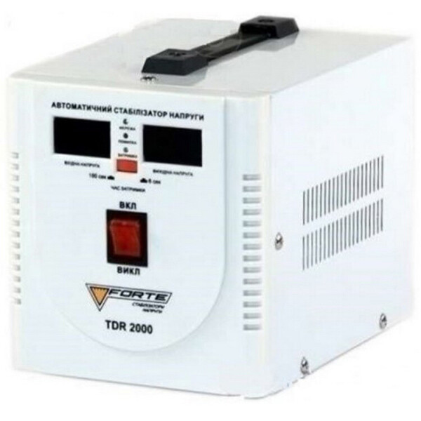 

Стабилизатор напряжения Forte TDR-2000VA (22650)