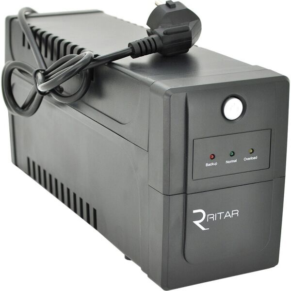 

ИБП Ritar RTP650-U Proxima-L 390W, Lin.int., AVR, 2xSchuko, пластик (RTP650L-U/09988)