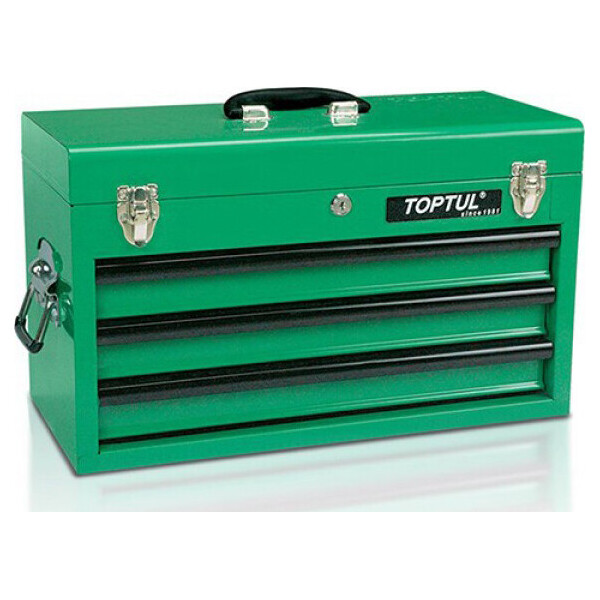 

Ящик для инструментов TOPTUL 3 секции 508(L)x232(W)x302(H)mm (шт.) (TBAA0303)