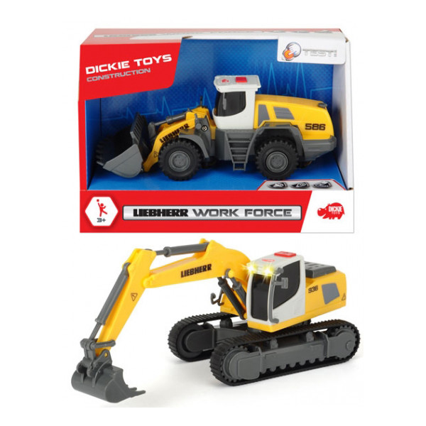 

Рабочая техника Dickie Toys Либхер (3722003)
