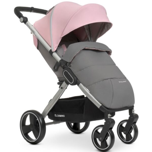 

Коляска детская ME 1053 DYNAMIC v.2 Pale Pink EL CAMINO