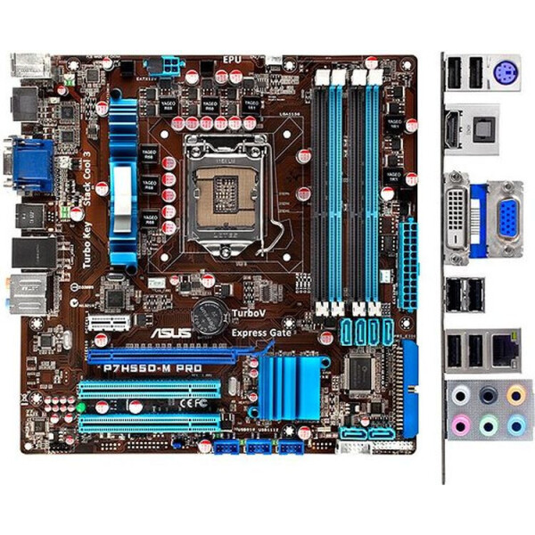 

ASUS P7H55D-M PRO Socket 1156 DDR3 "Refurbished"